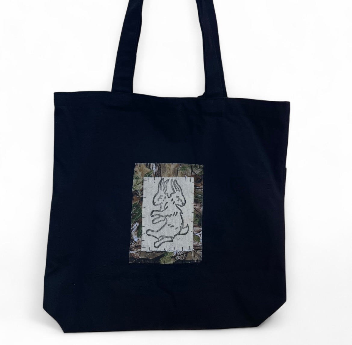 Camo rabbit L bag