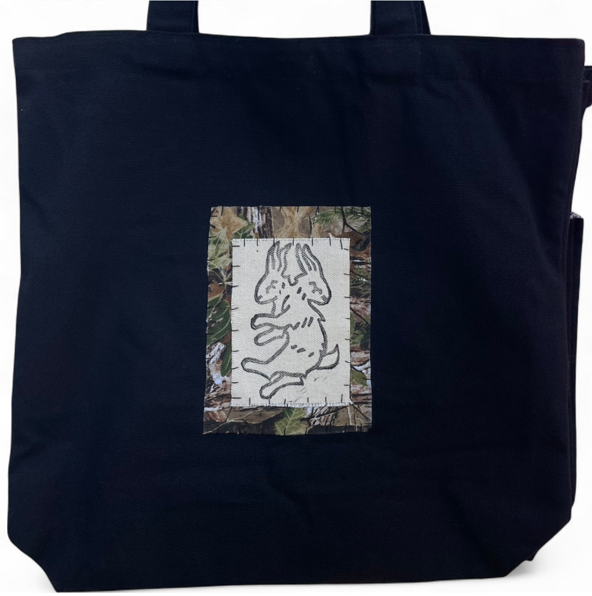Camo rabbit L bag
