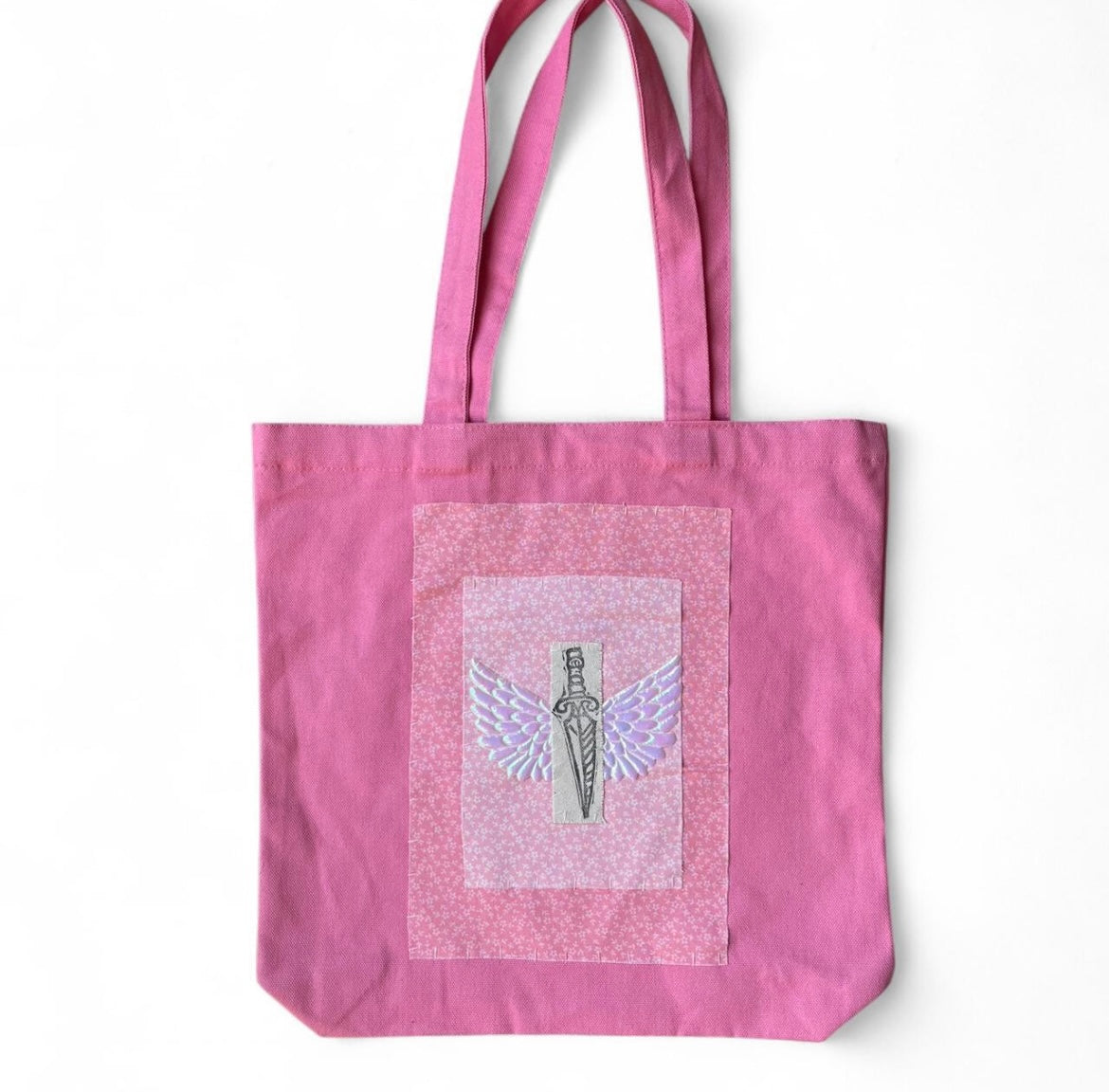 pink flying dagger L bag