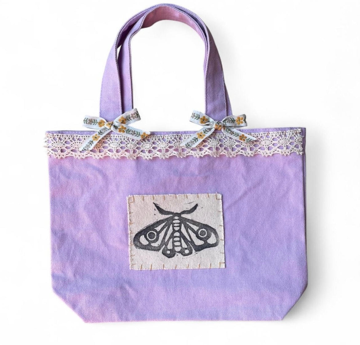 purple moth M bag