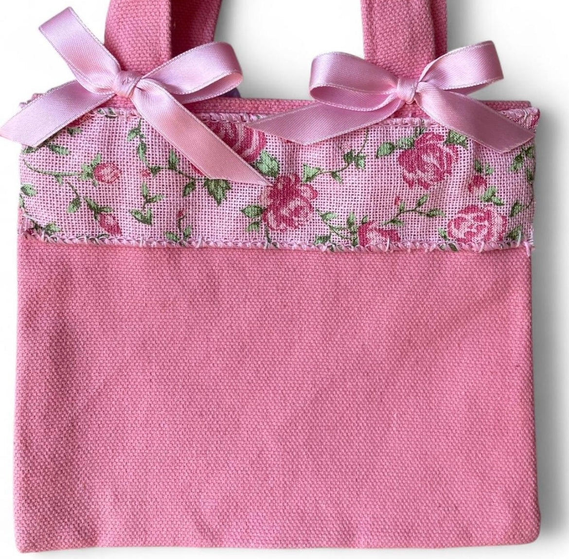 pink S bag