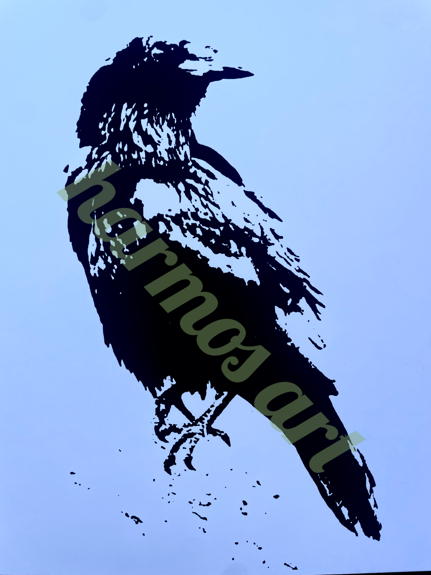 raven print
