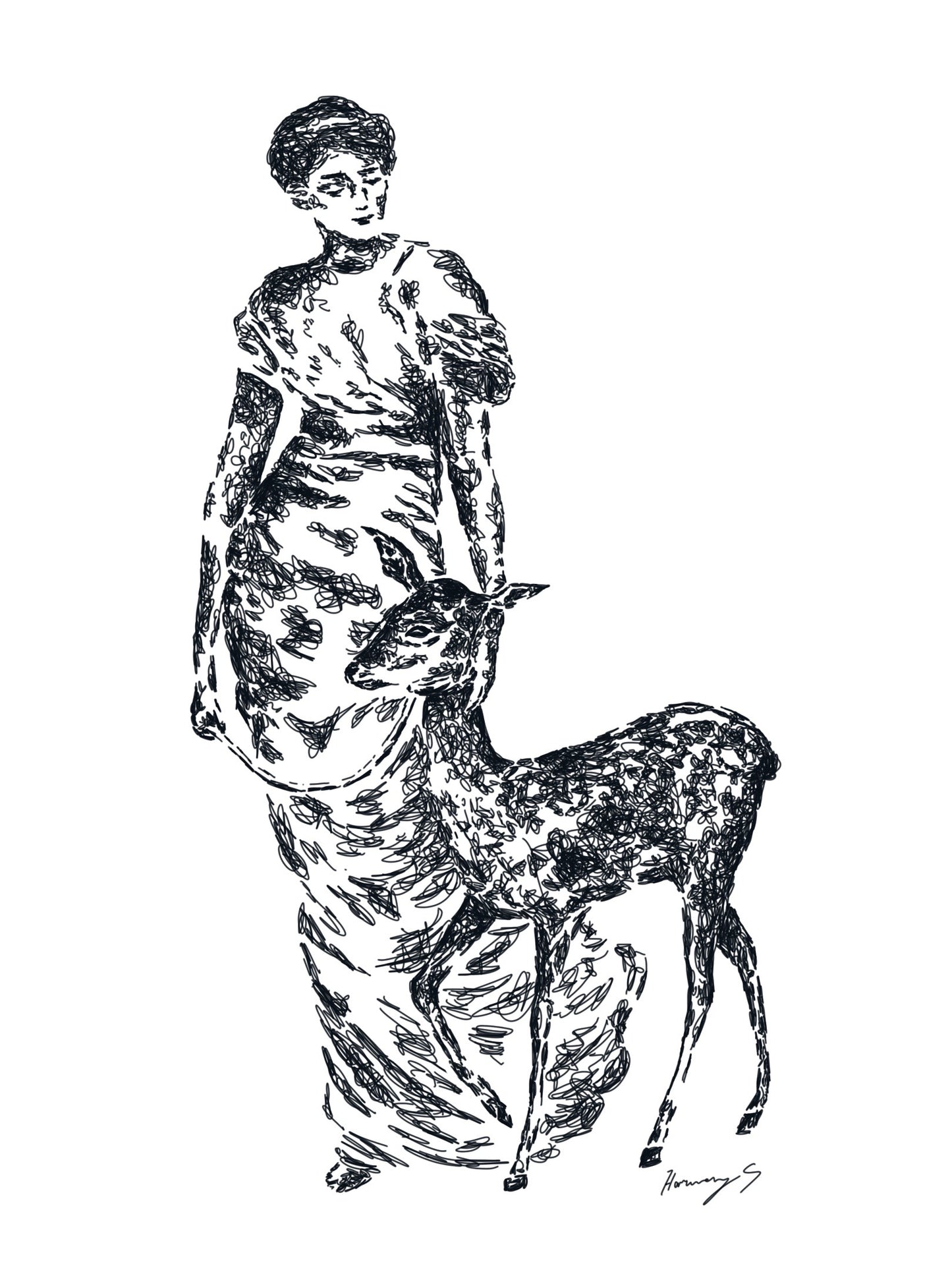 Deer lady