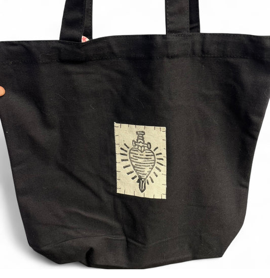 Sacred heart patch L bag