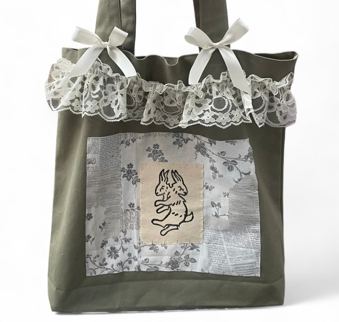 Two headed rabbit XL bag