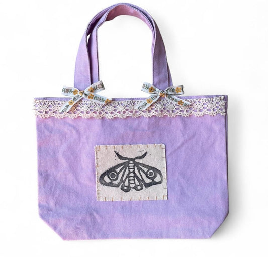 purple moth M bag