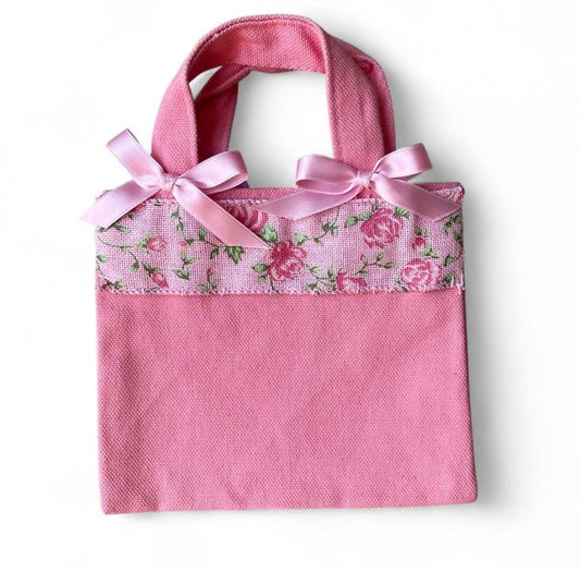 pink S bag