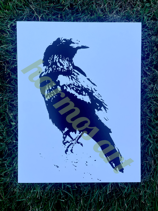 raven print